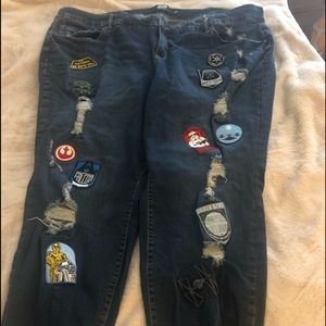 Size 28W Star Wars Jeans
